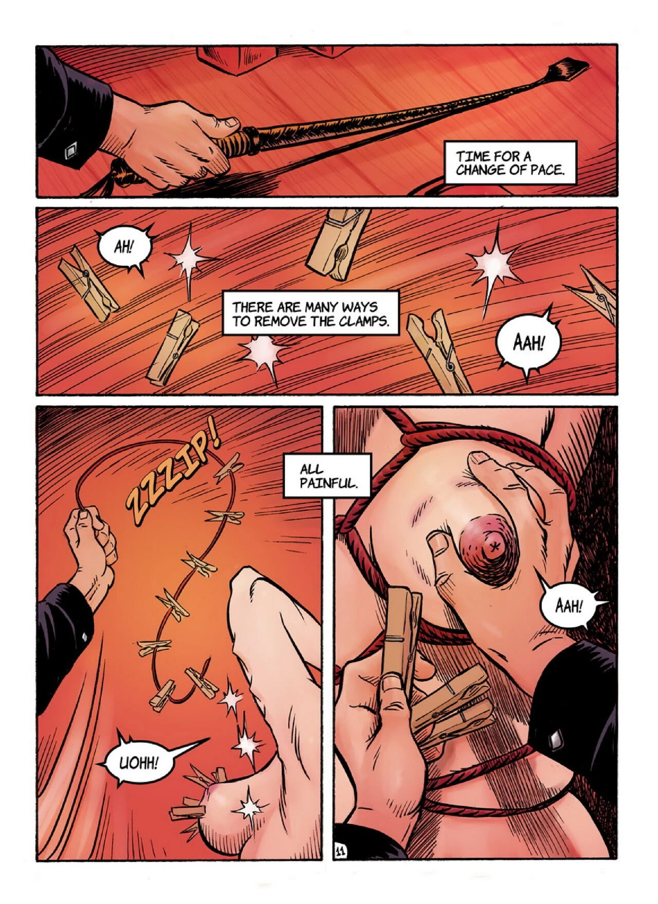 Kinky Slave 02 porn comic picture 12