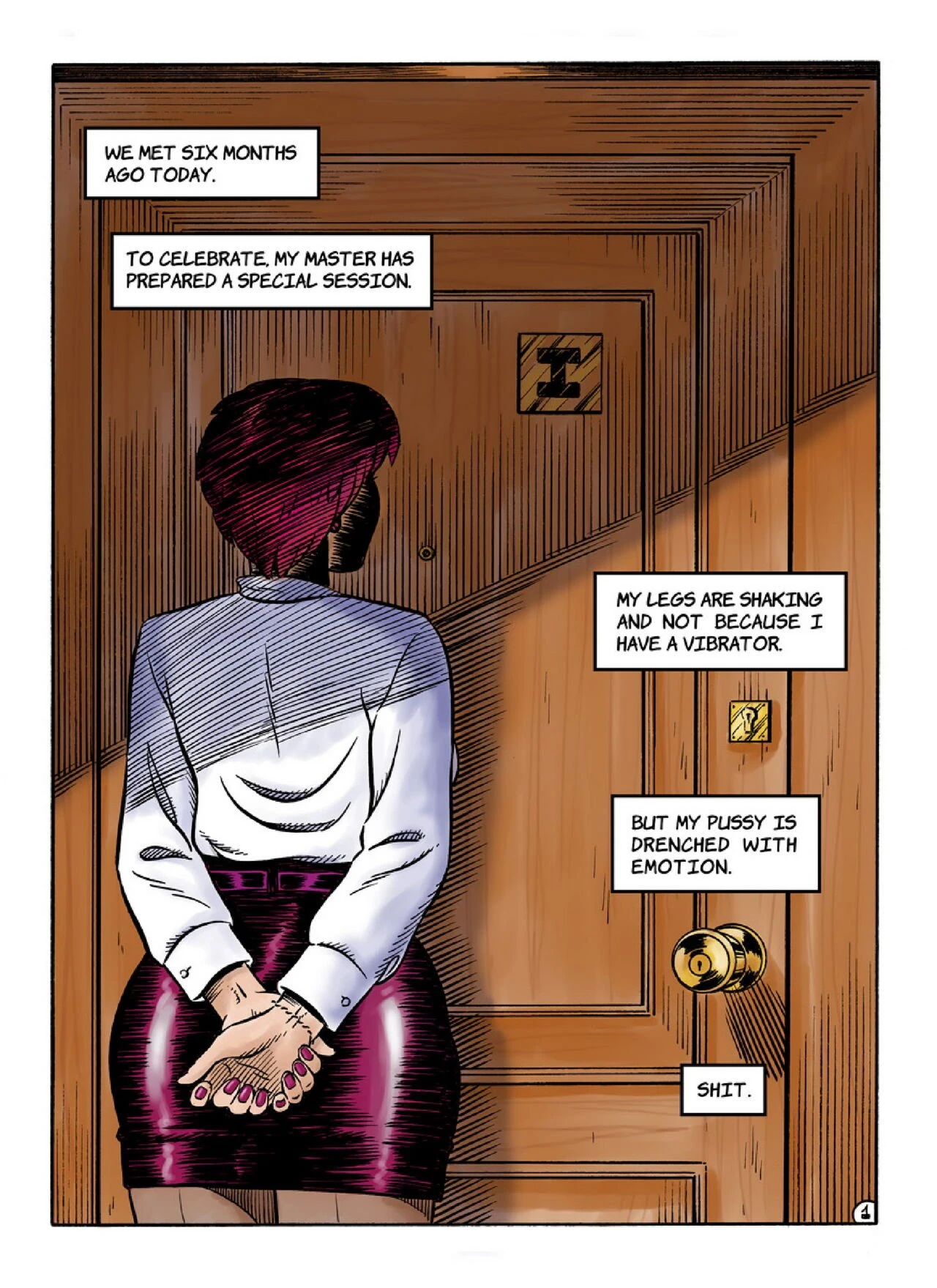 Kinky Slave 02 porn comic picture 2