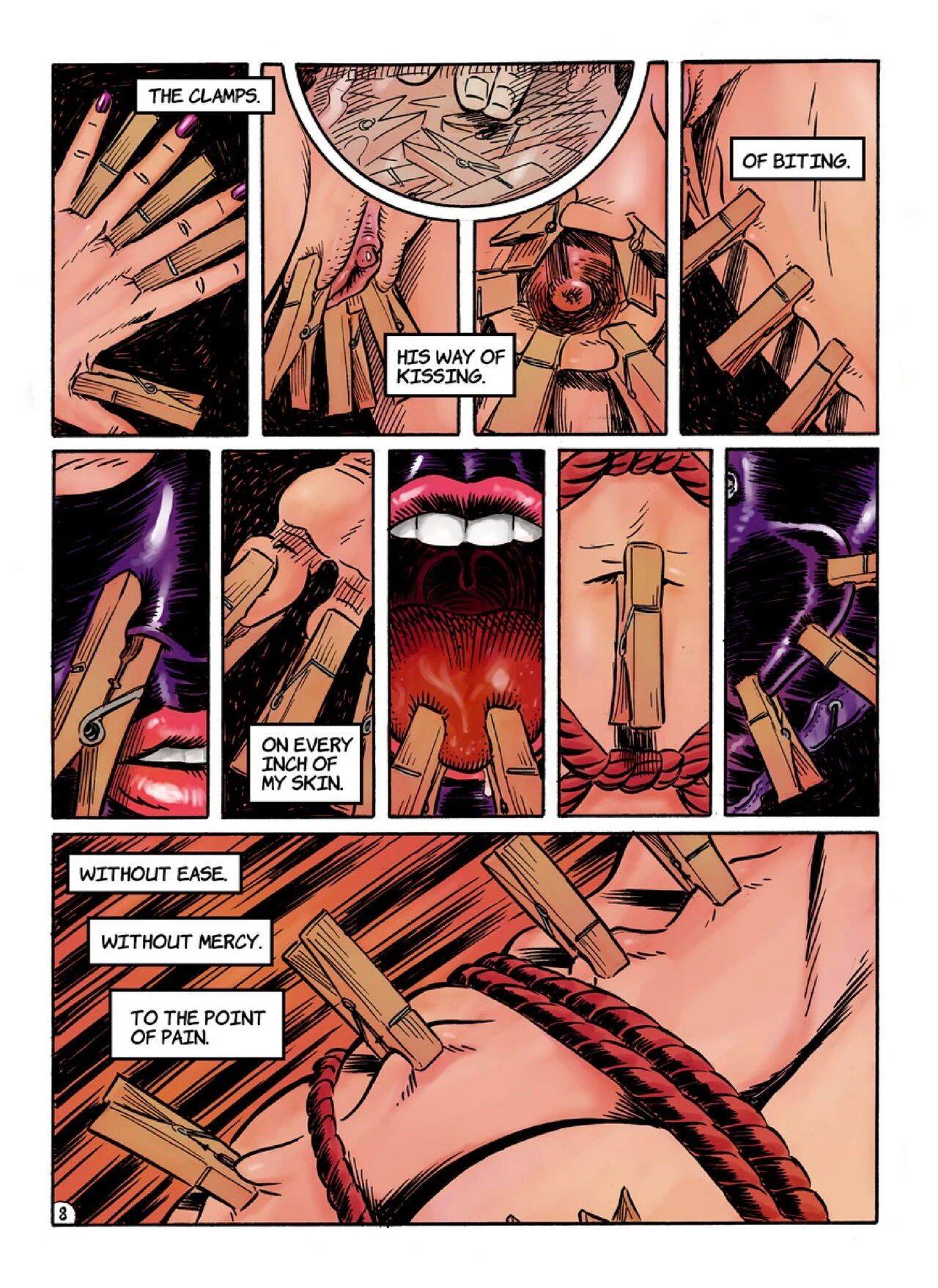 Kinky Slave 02 porn comic picture 9