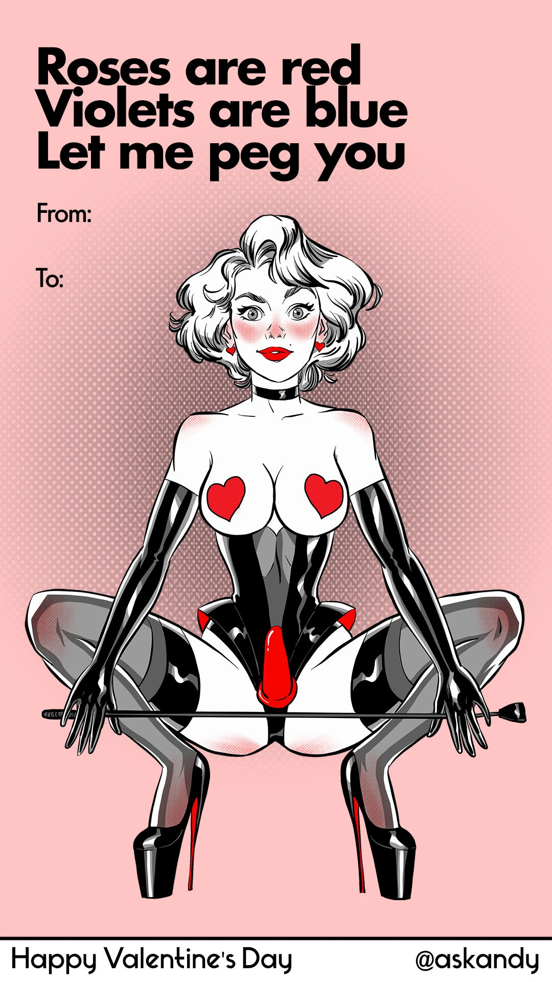 Kinky Valentines porn comic picture 1