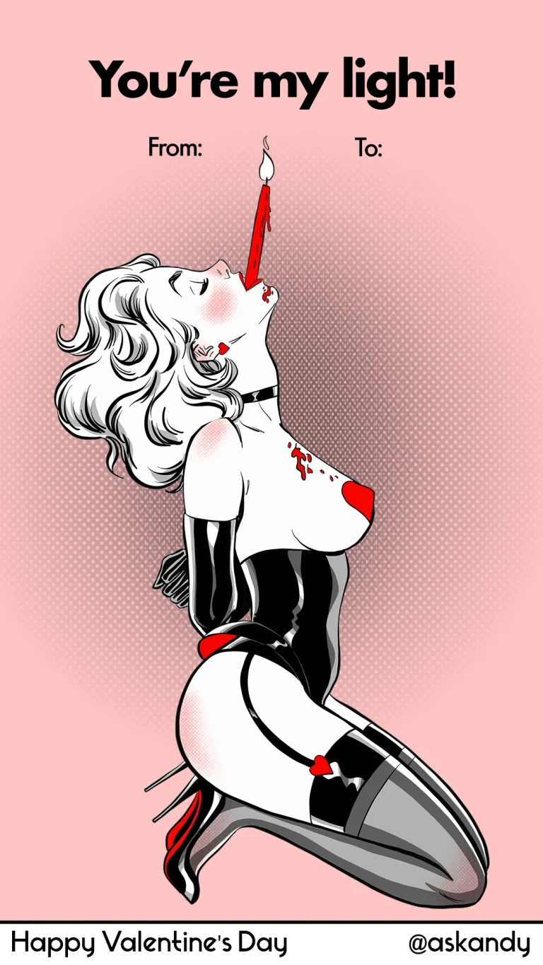 Kinky Valentines porn comic picture 3