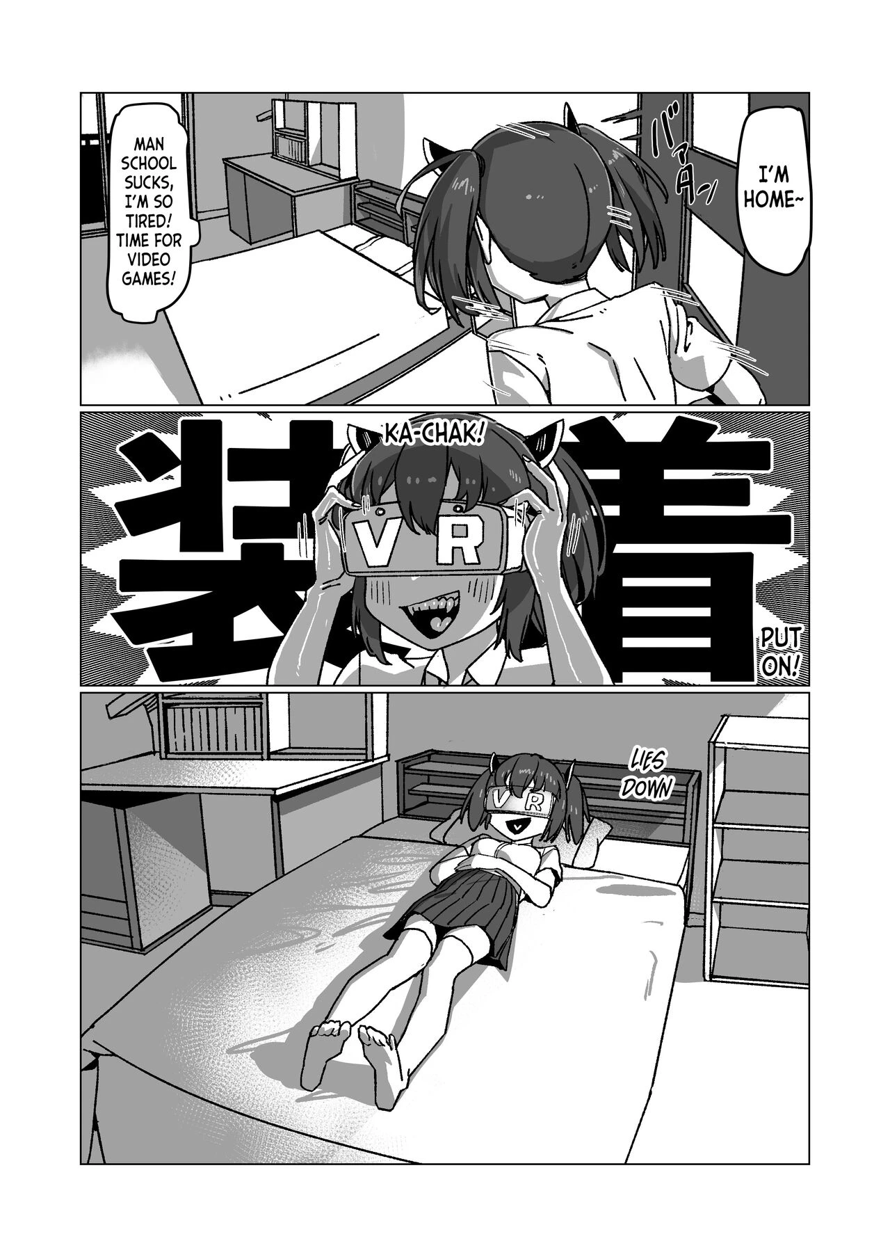 Kiritan's Full-Dive VR Dungeon porn comic picture 2