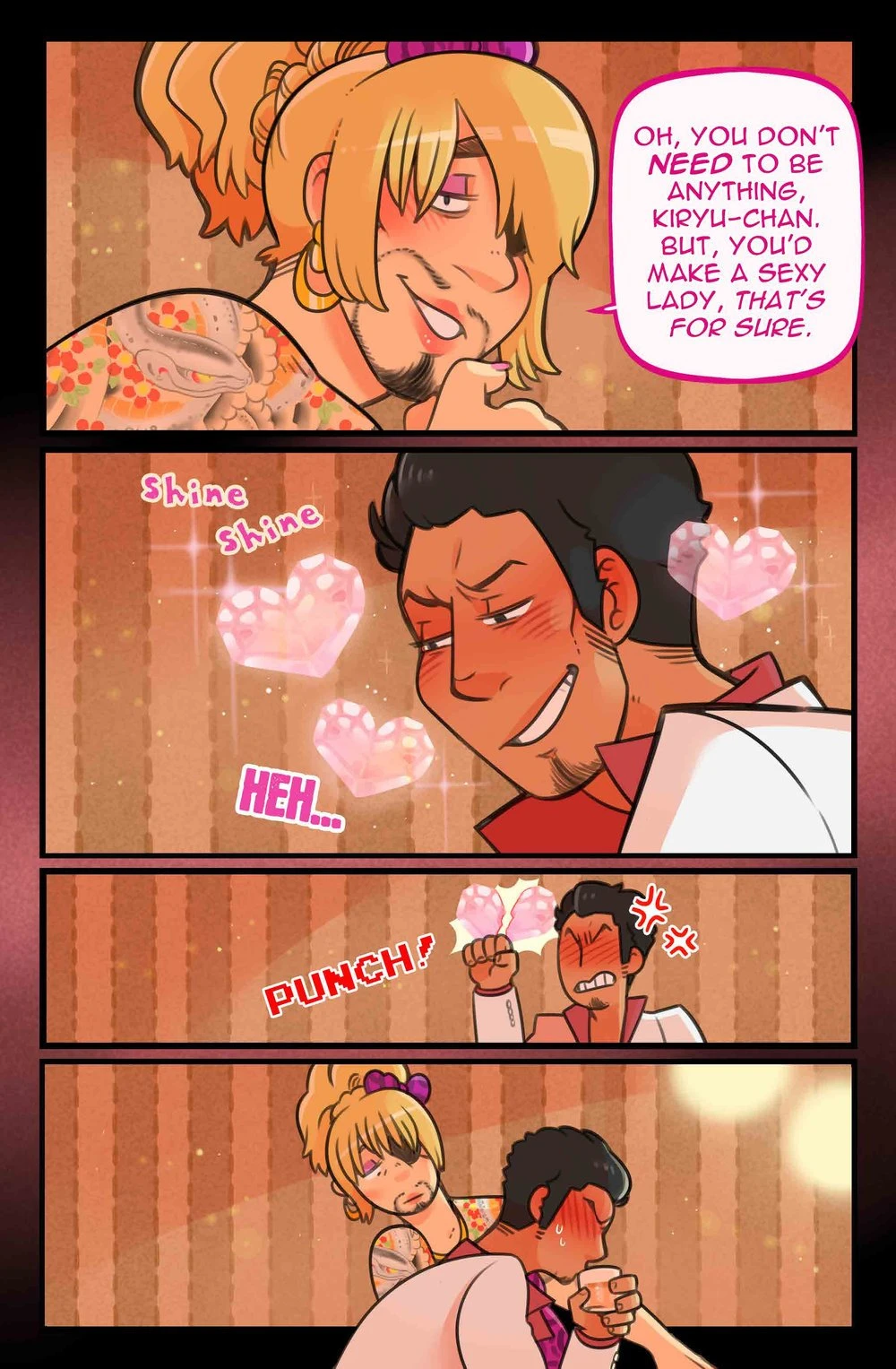 Kiryu-Chan No Ecchi porn comic picture 12