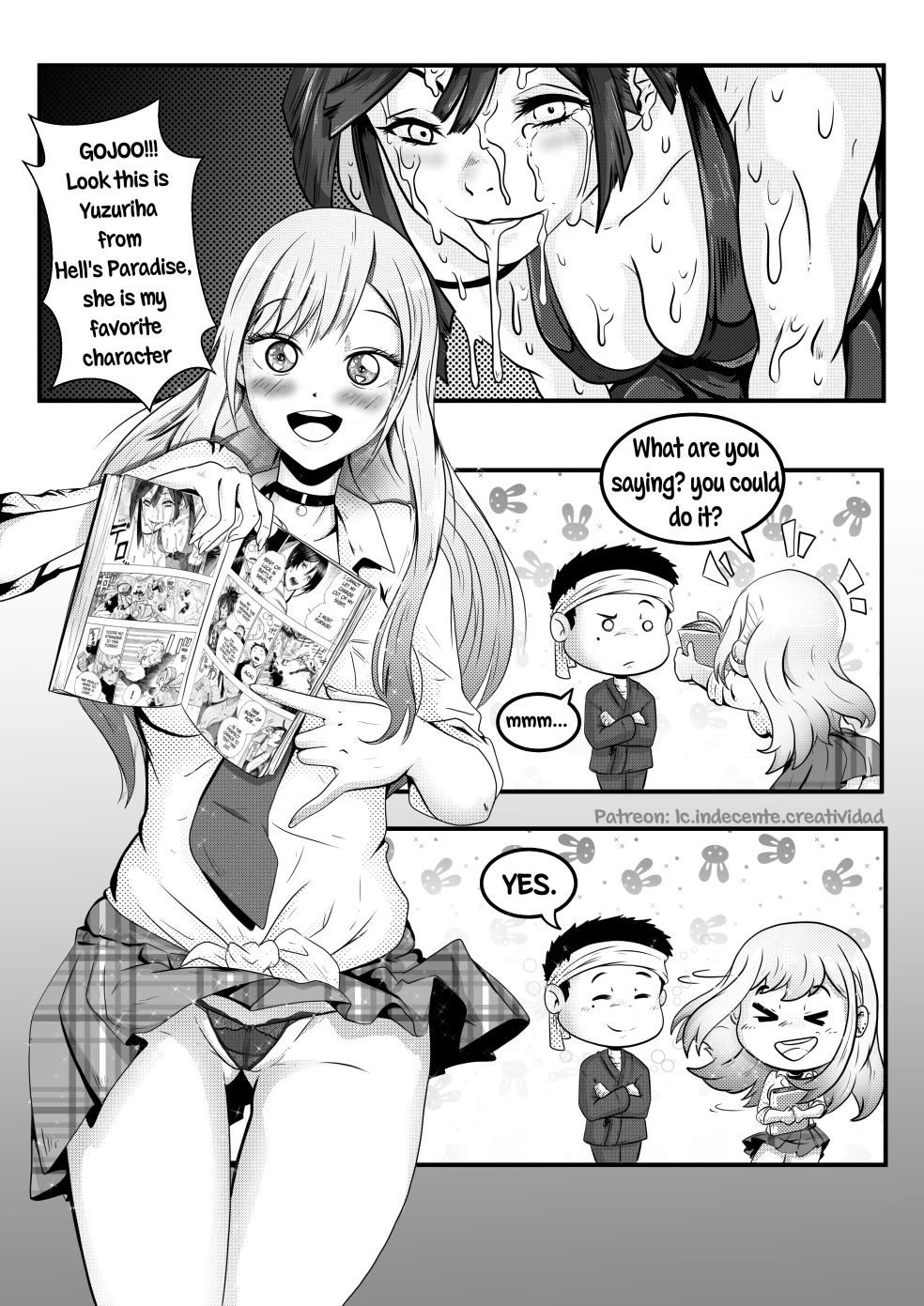 Kitagawa Cosplay Of Yuzuriha porn comic picture 1