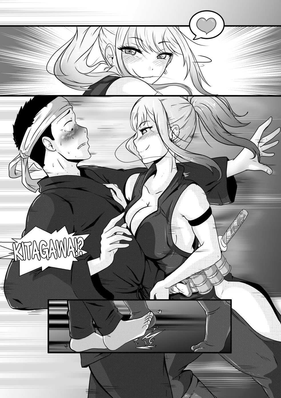 Kitagawa Cosplay Of Yuzuriha porn comic picture 3