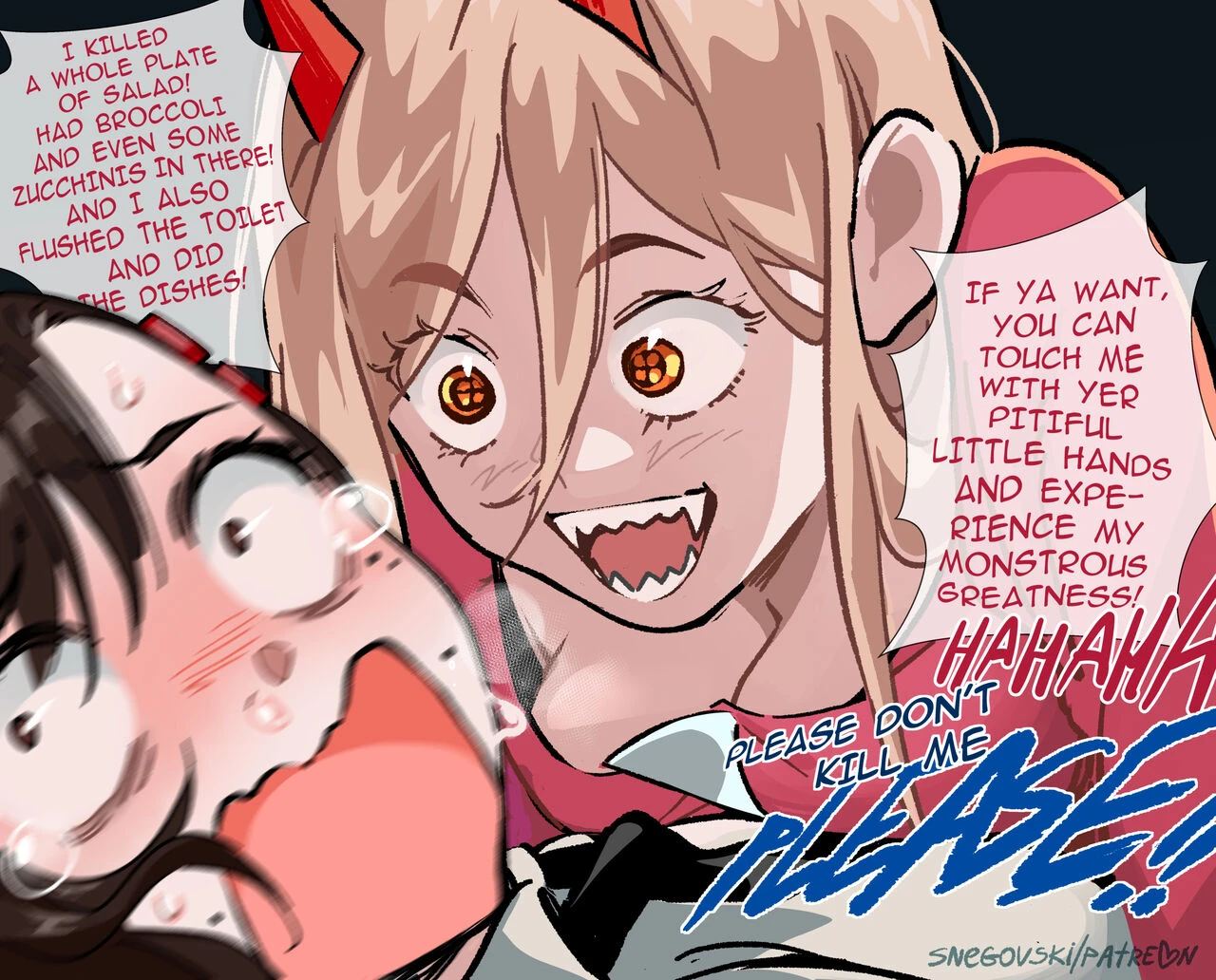 Kobeni/Power porn comic picture 3