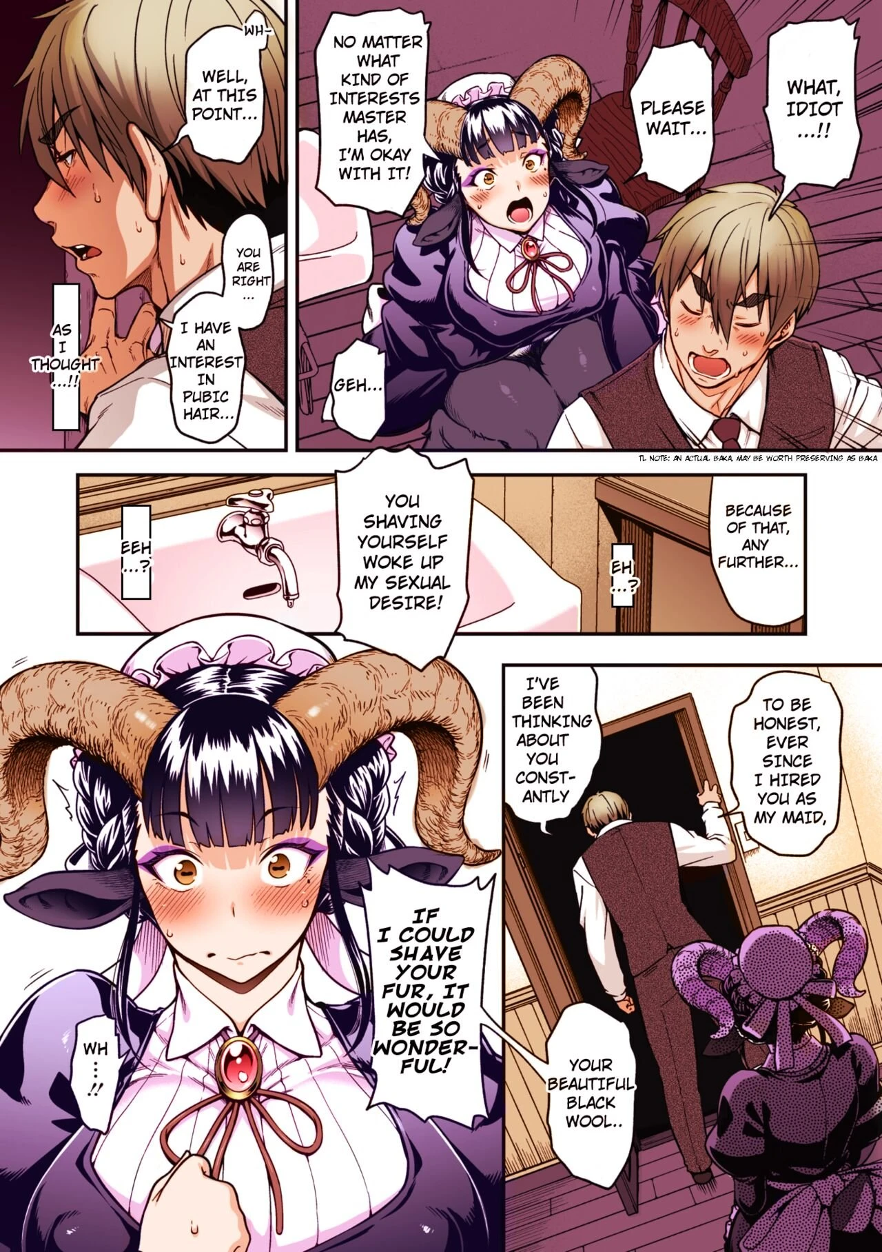 Koisuru Kuroyagi | Lov(shav)ing Black Goat porn comic picture 8