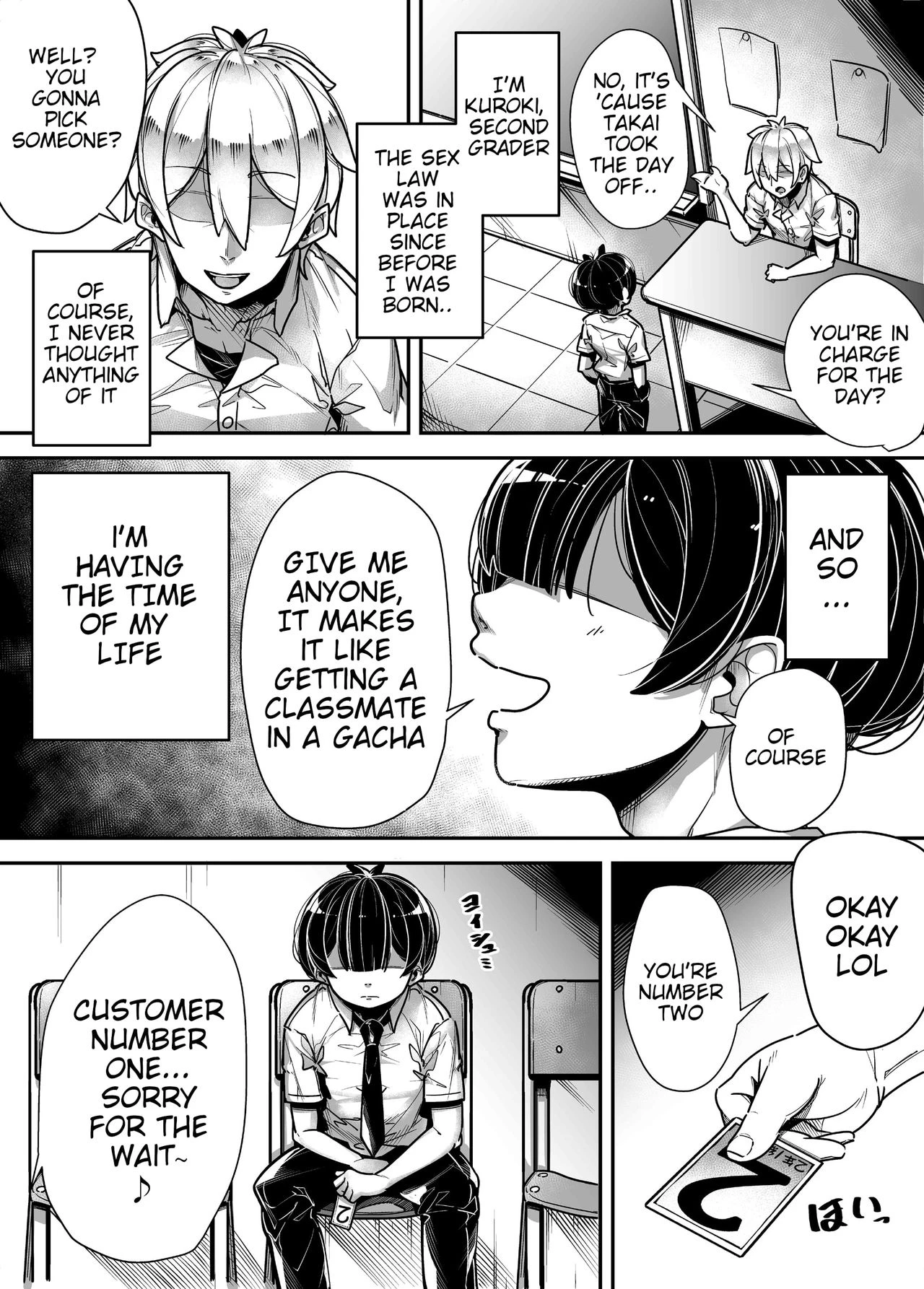 Kokugo Sansuu Rika Fuuzoku porn comic picture 5