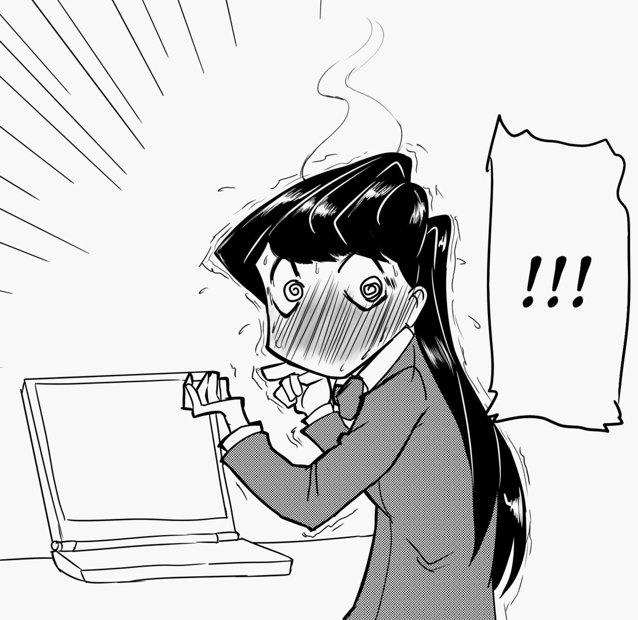 Komi-san Comics porn comic picture 1