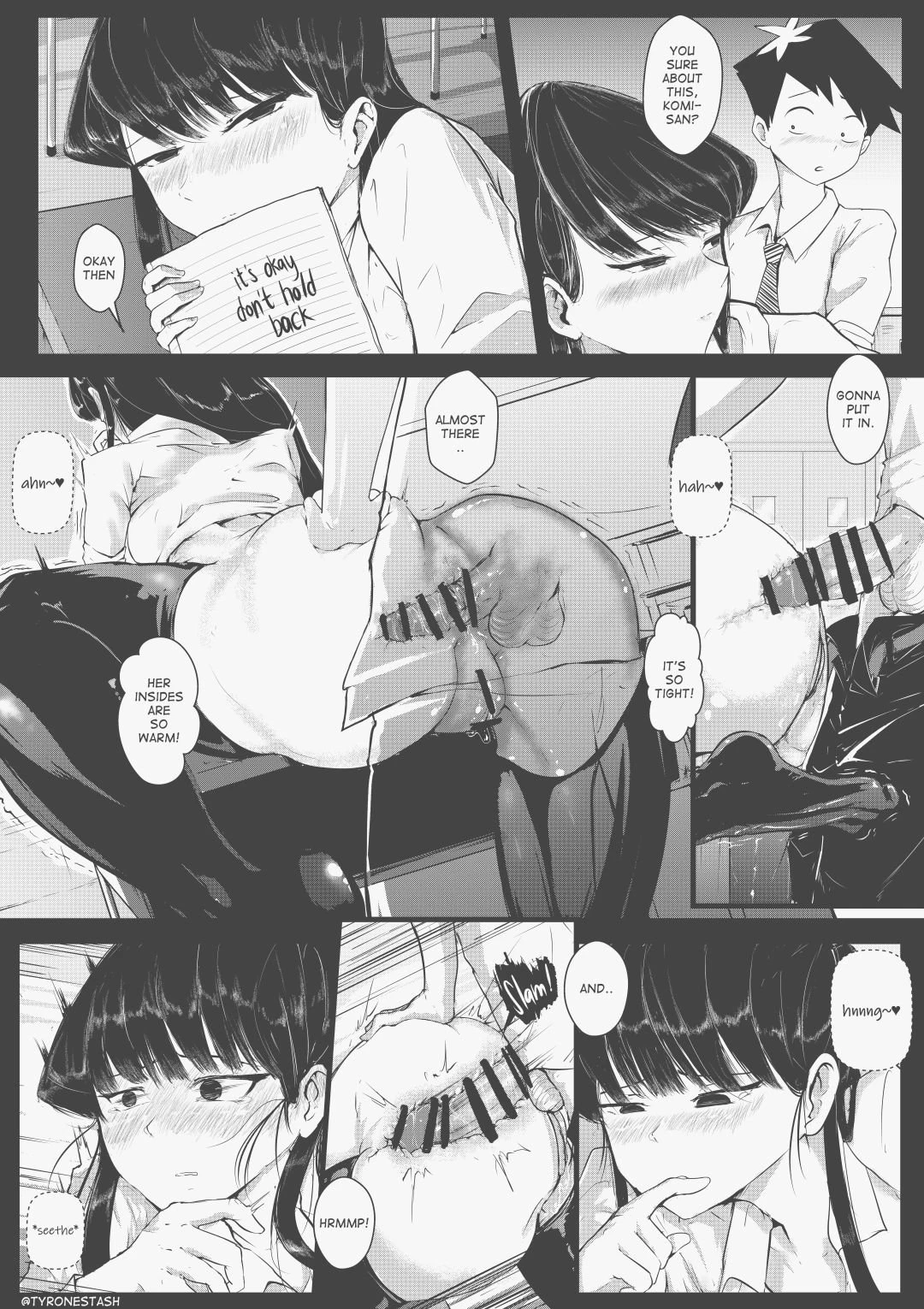 Komi-san Comics porn comic picture 16