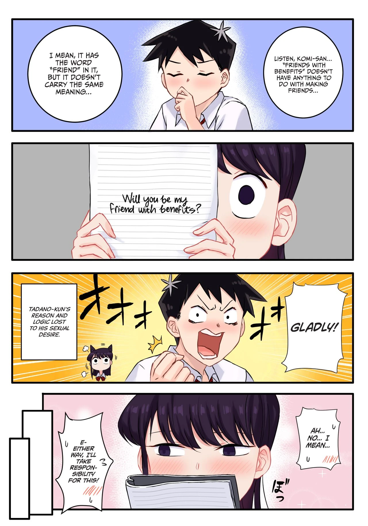 Komi-san has Strange Ideas about Sex porn comic picture 7