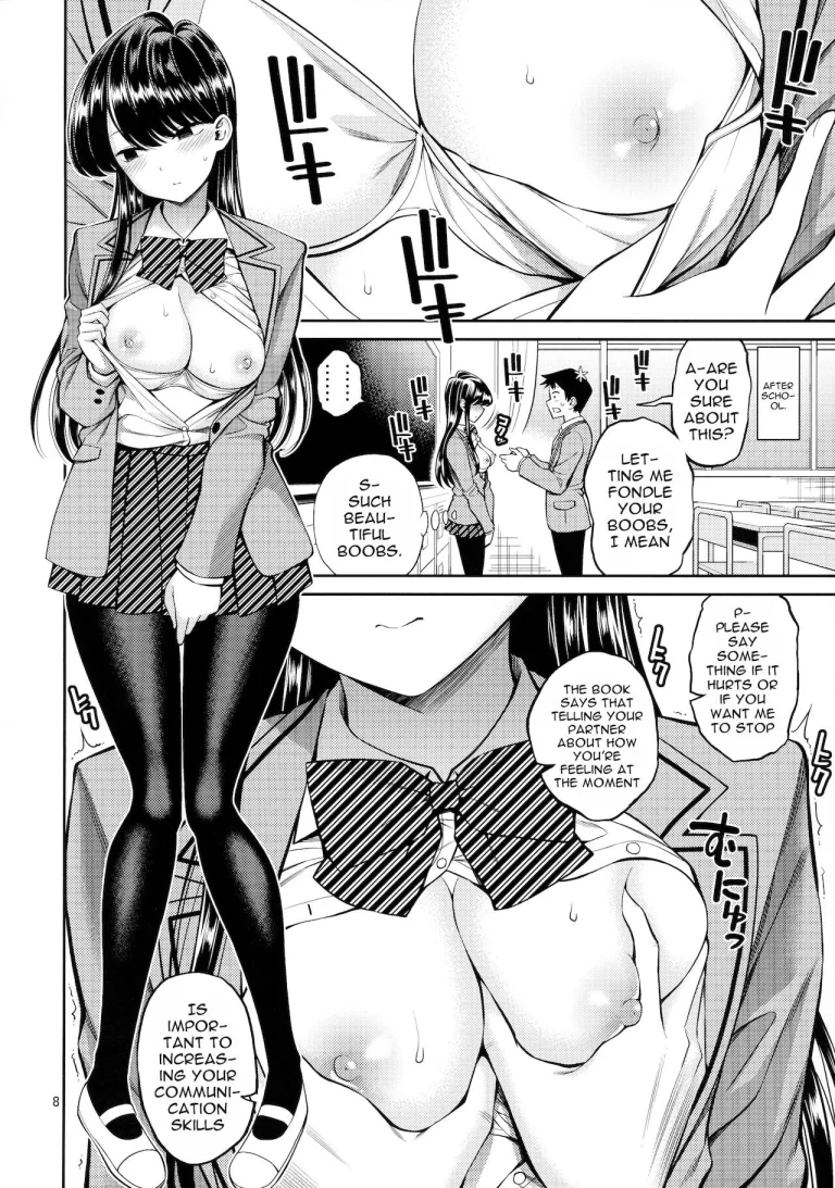Komi-san Is Sensitive porn comic picture 7