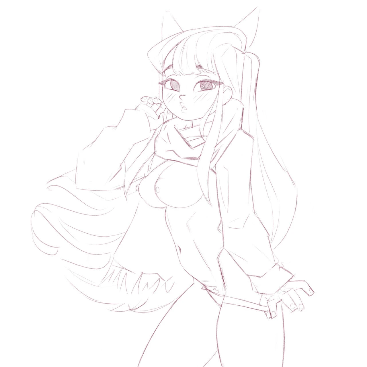 Komi-San porn comic picture 6