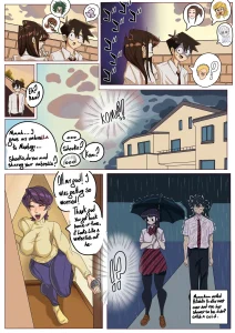 Komi San: Sleepless porn comic picture 1