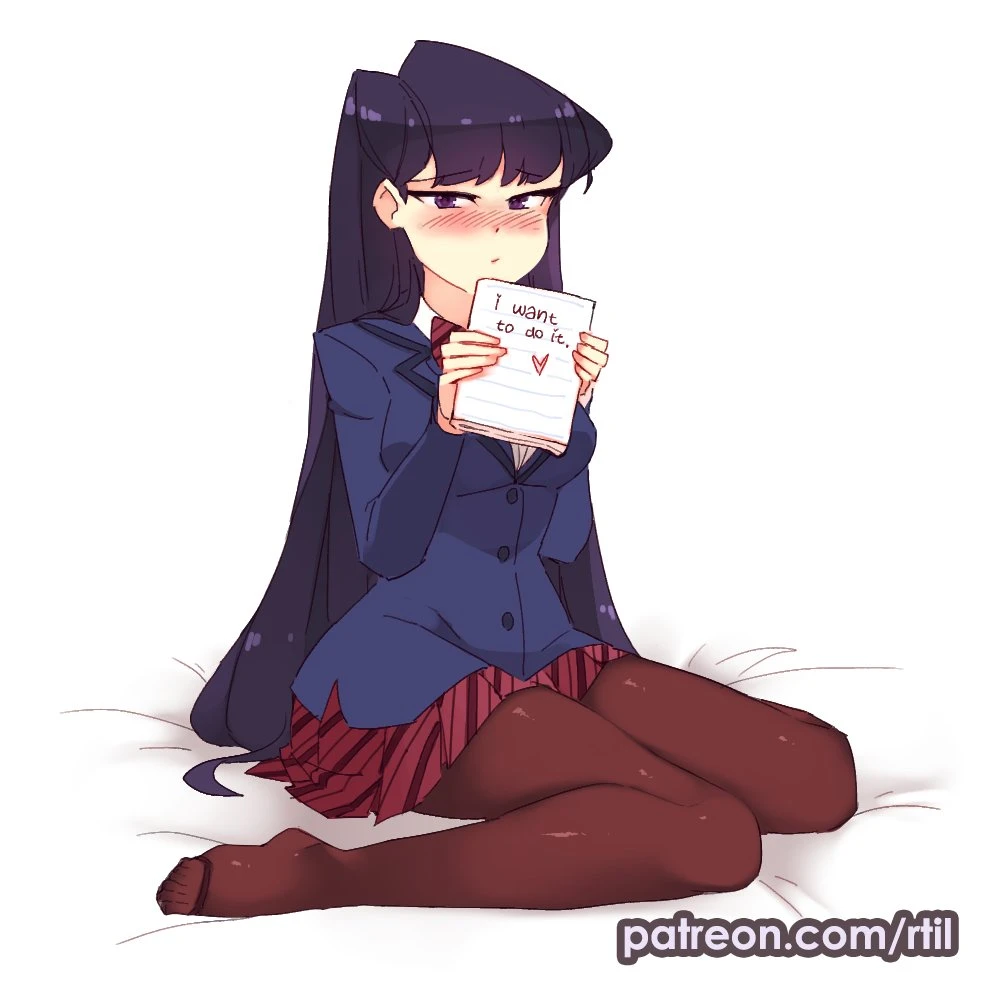Komi-san Wants To Do It porn comic picture 1