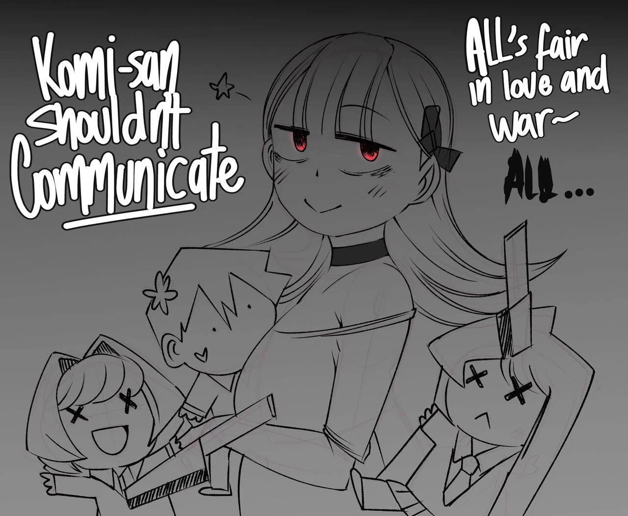 Komi SHOULDN'T Communicate porn comic picture 6