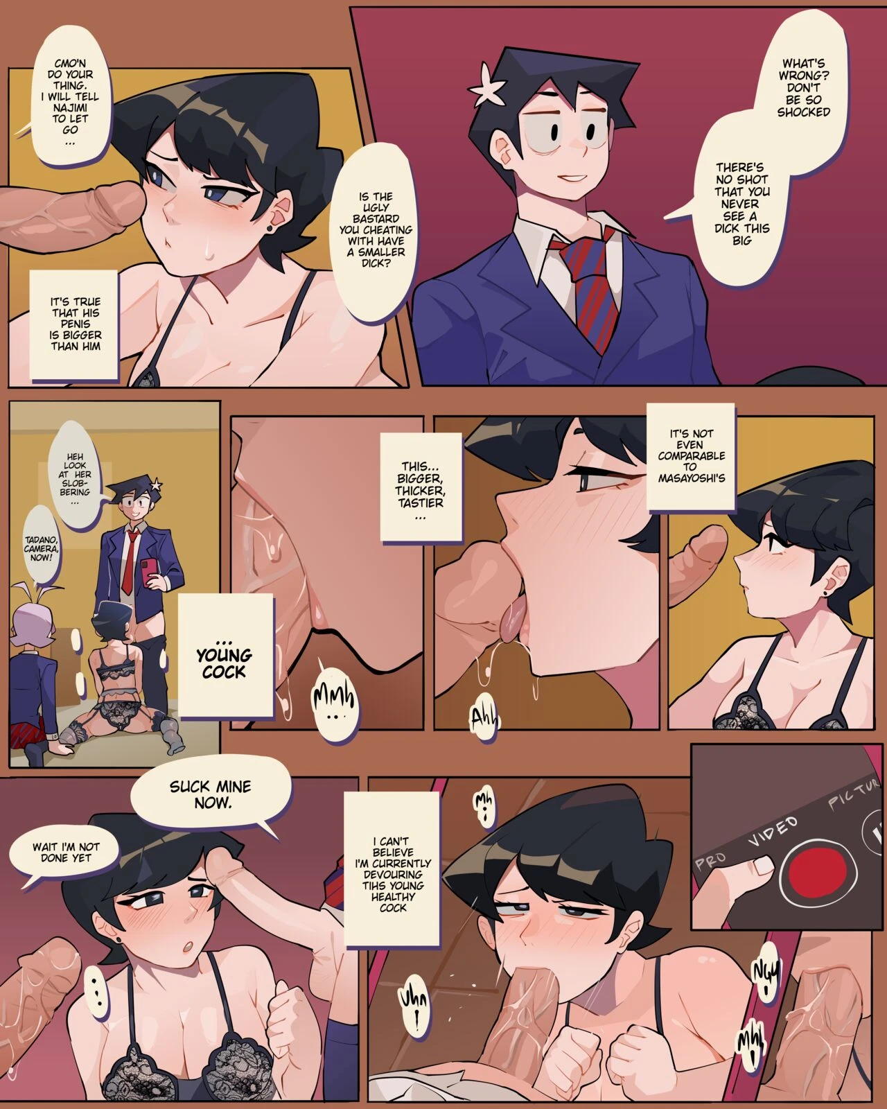 Komi's Mom Affair porn comic picture 6