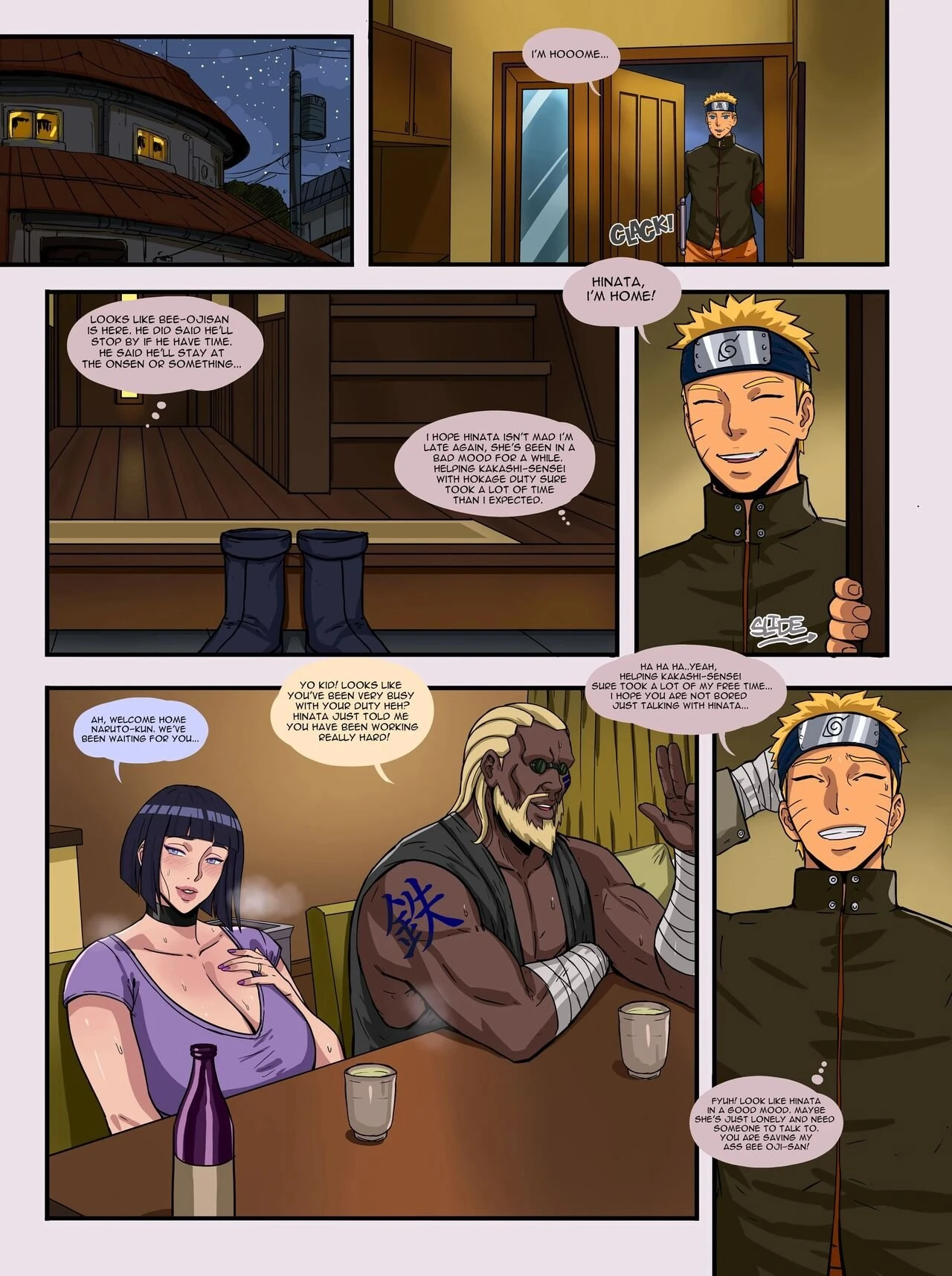 Konoha Shinobi's Affair 2 porn comic picture 29