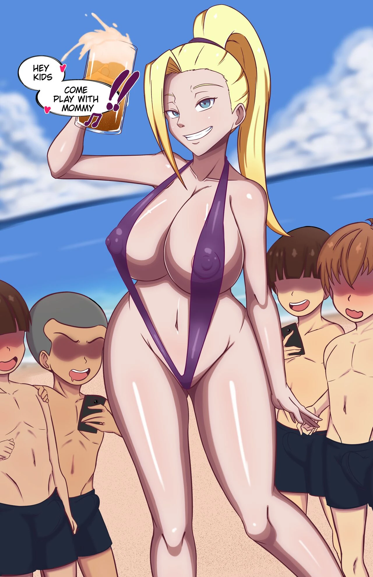 Konoha Short Histories Beach Day porn comic picture 14
