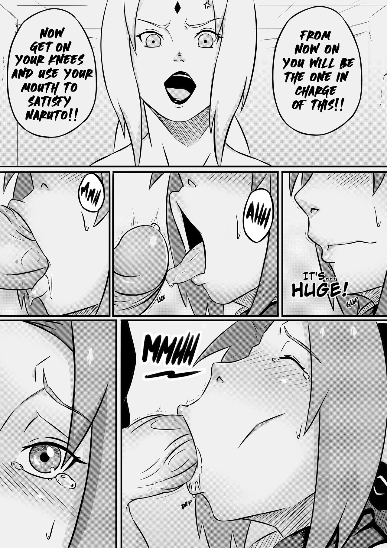 Konoha Slut porn comic picture 10