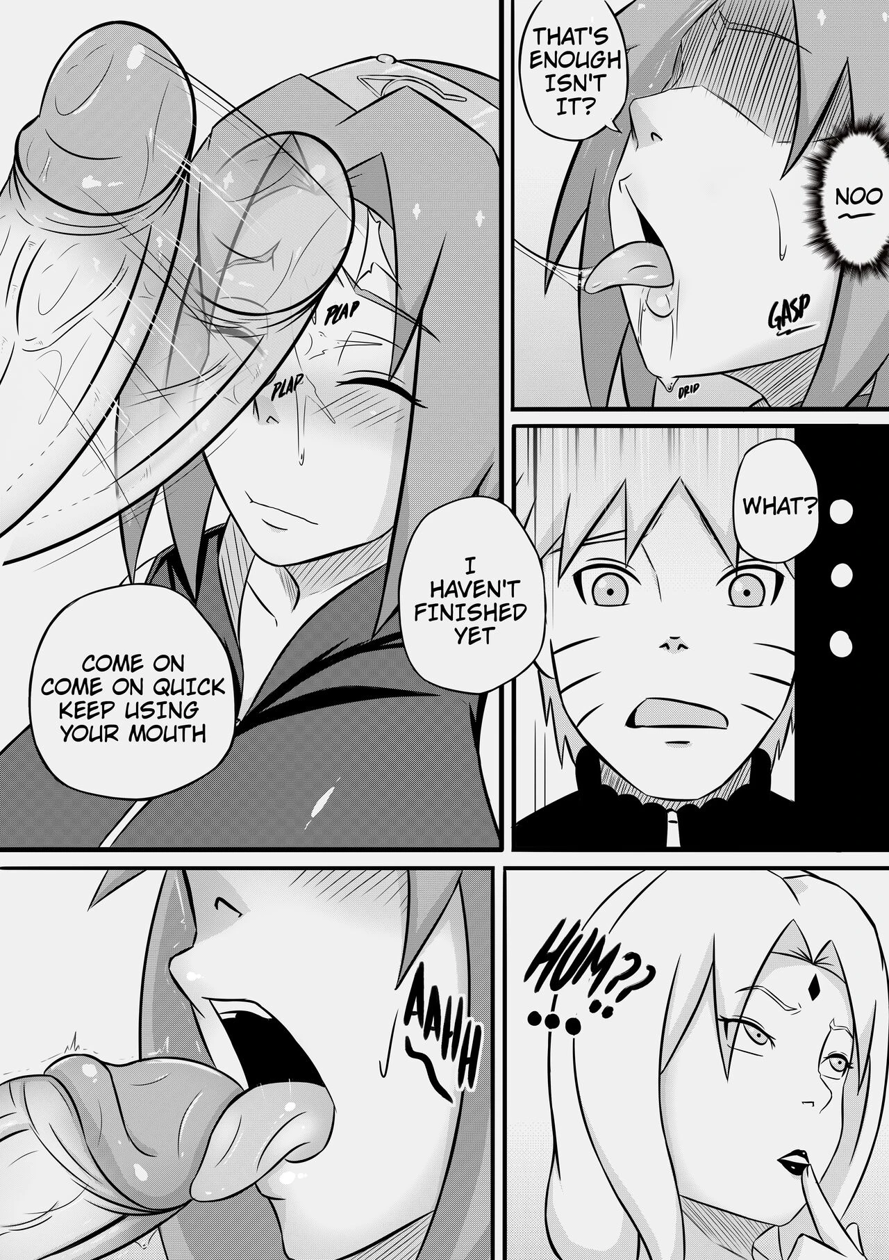 Konoha Slut porn comic picture 12