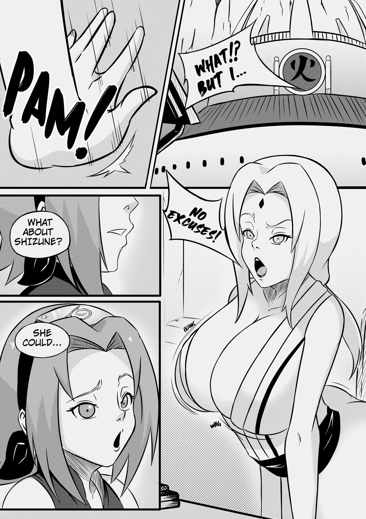 Konoha Slut porn comic picture 2