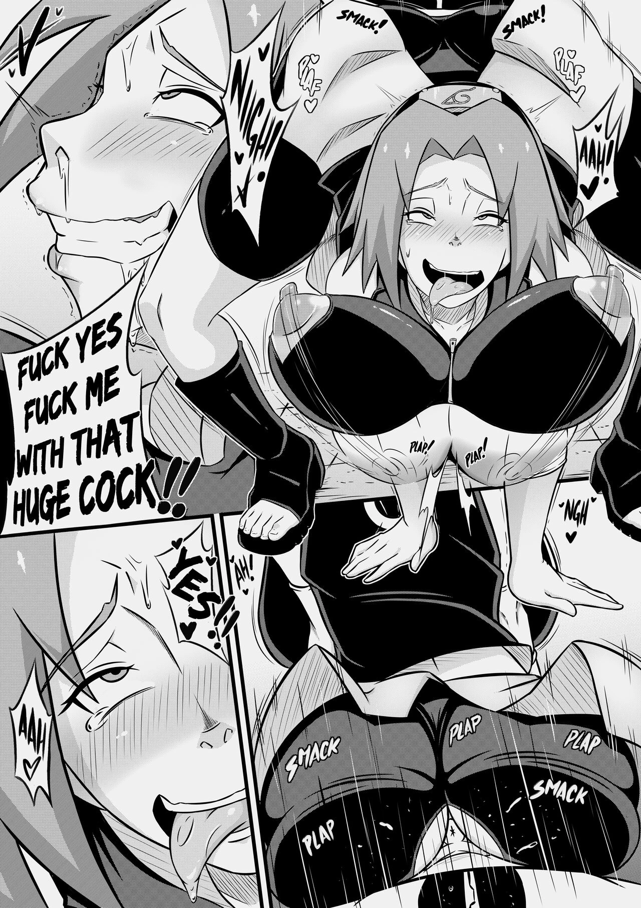 Konoha Slut porn comic picture 28