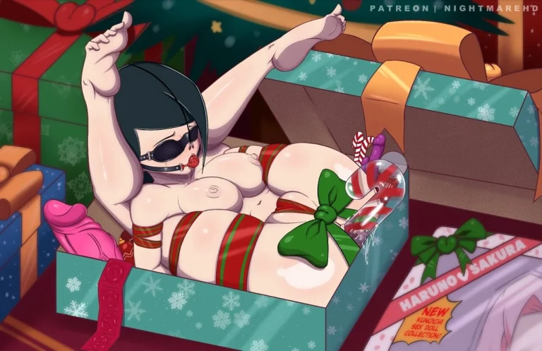 Konoha Sluts: Merry XXXMas porn comic picture 5
