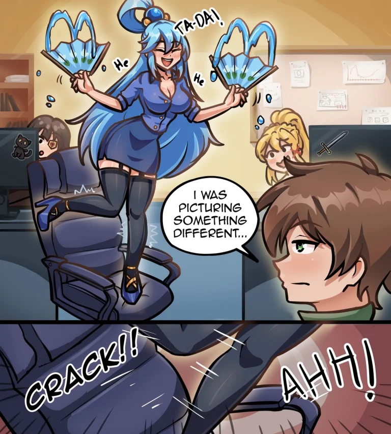 Konosuba Office porn comic picture 2
