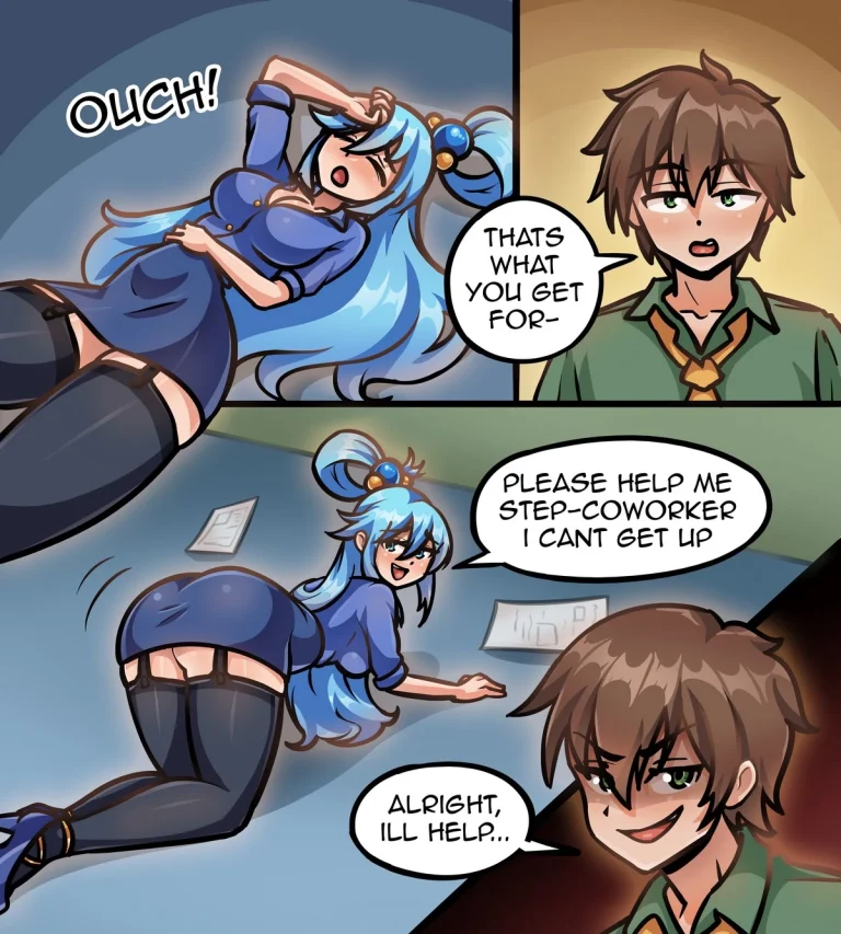 Konosuba Office porn comic picture 3