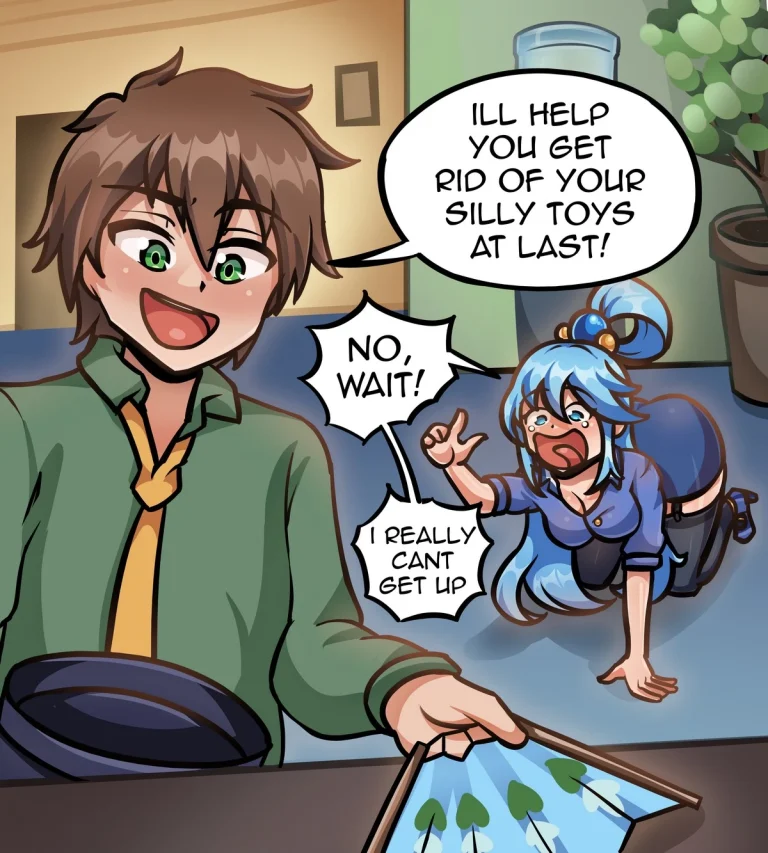 Konosuba Office porn comic picture 4