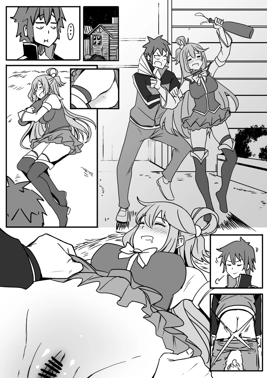 KonoSuba porn comic picture 1