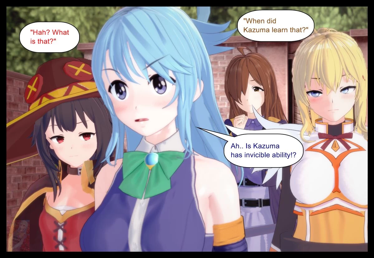 Konosuba Skinsuit Potion 2 porn comic picture 13