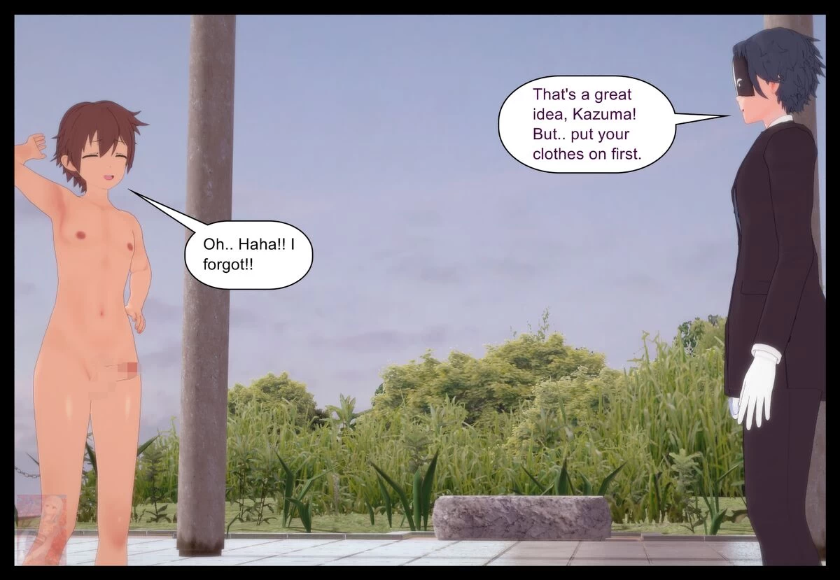 Konosuba Skinsuit Potion 2 porn comic picture 32