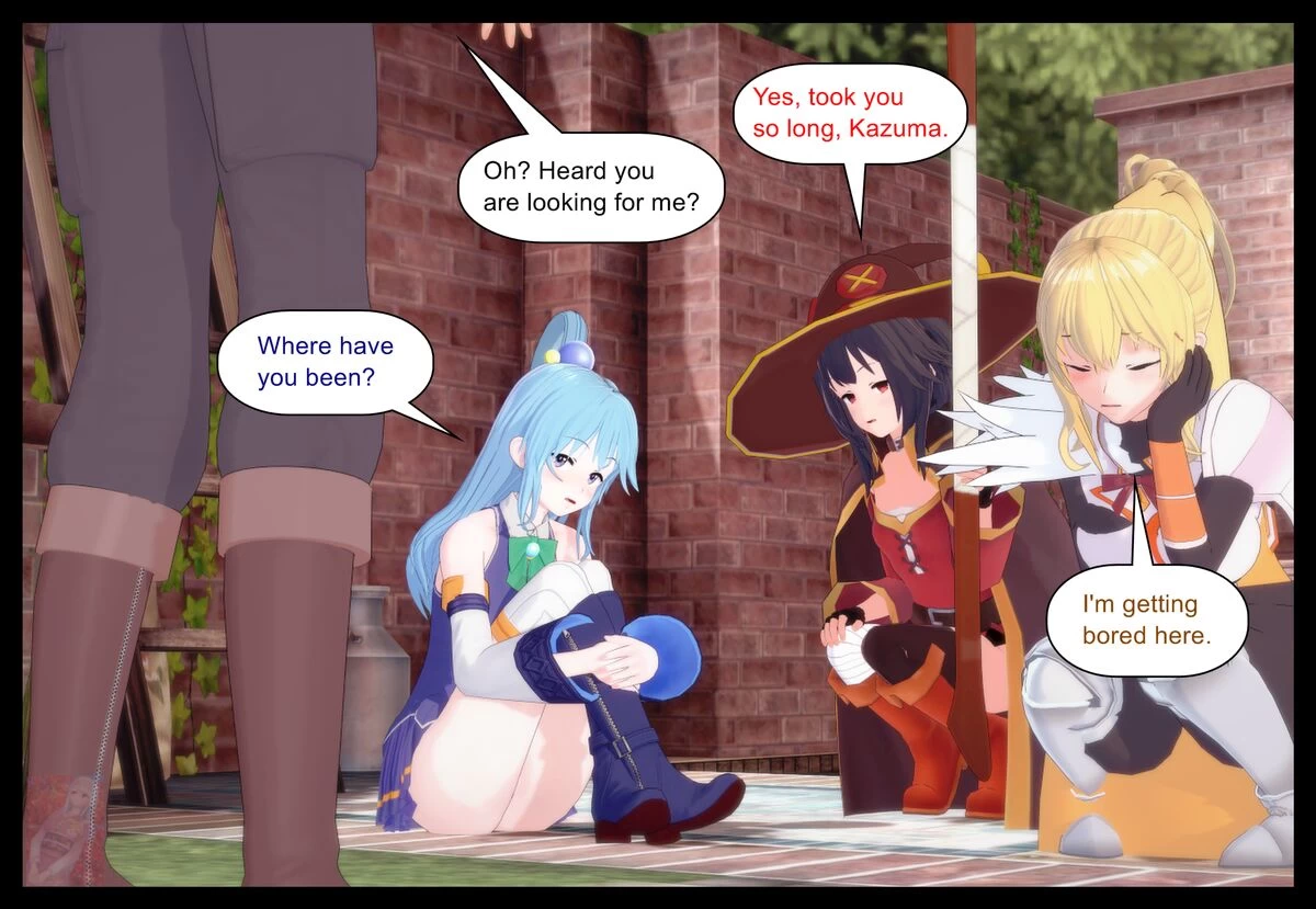 Konosuba Skinsuit Potion 2 porn comic picture 38