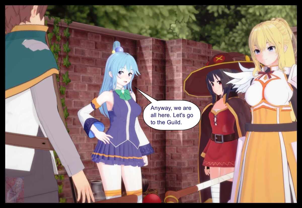 Konosuba Skinsuit Potion 2 porn comic picture 39
