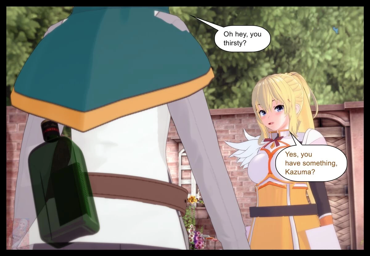Konosuba Skinsuit Potion 2 porn comic picture 44