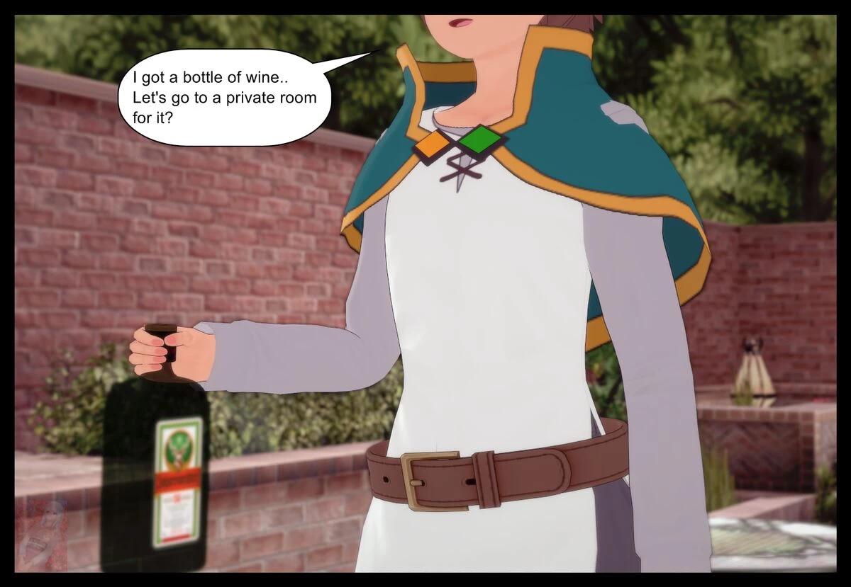 Konosuba Skinsuit Potion 2 porn comic picture 45