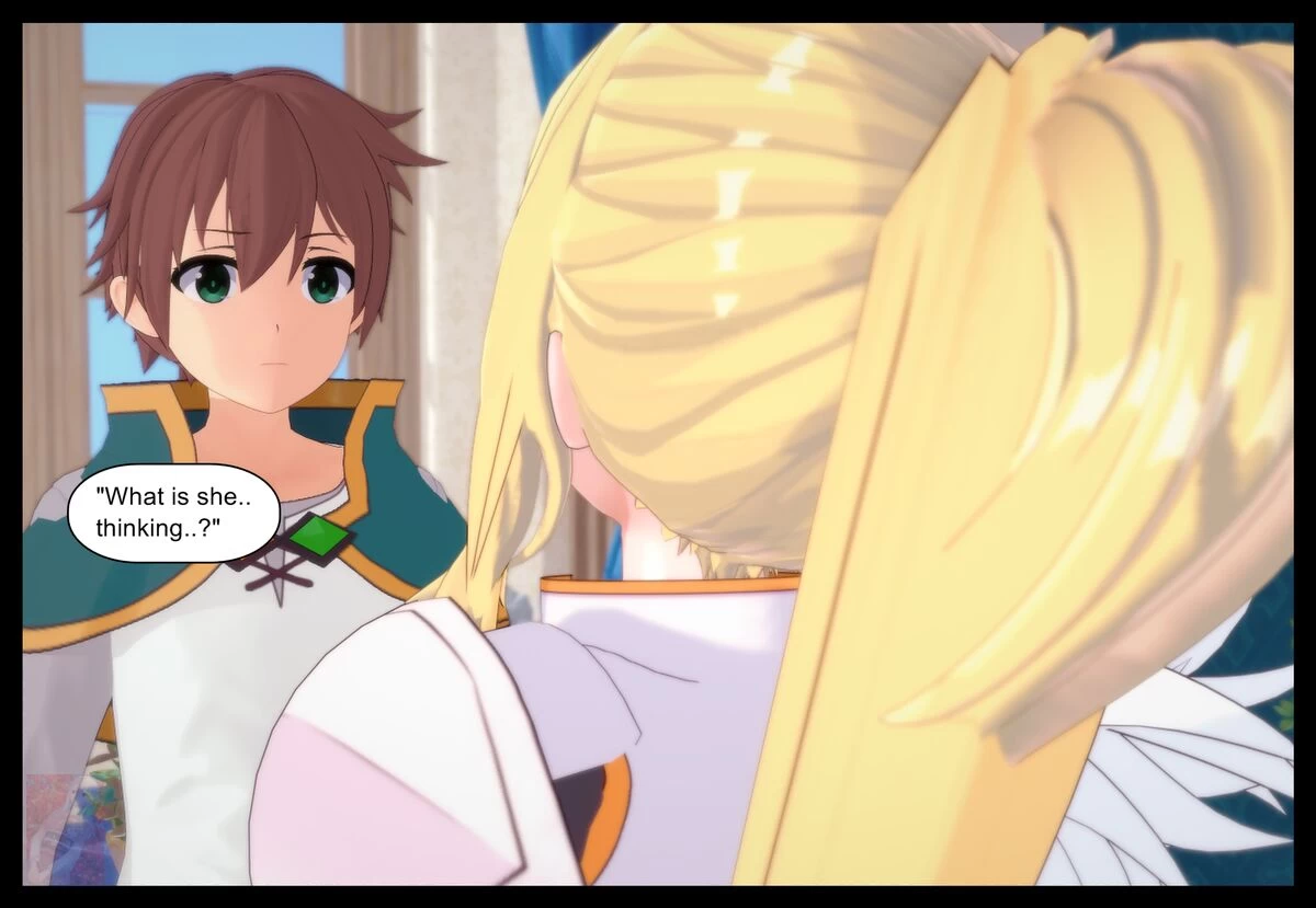 Konosuba Skinsuit Potion 2 porn comic picture 60