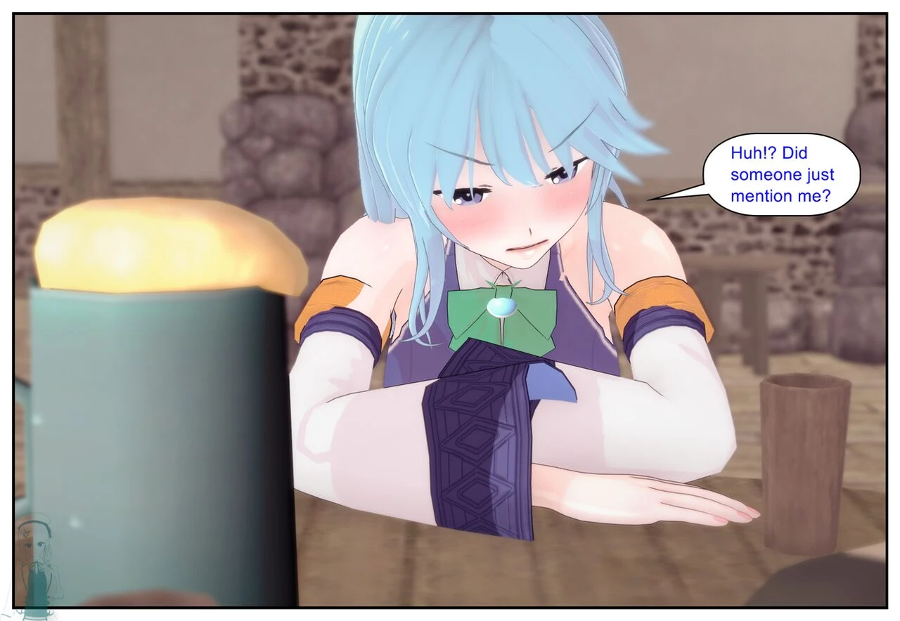 Konosuba Skinsuit Potion 4 porn comic picture 115