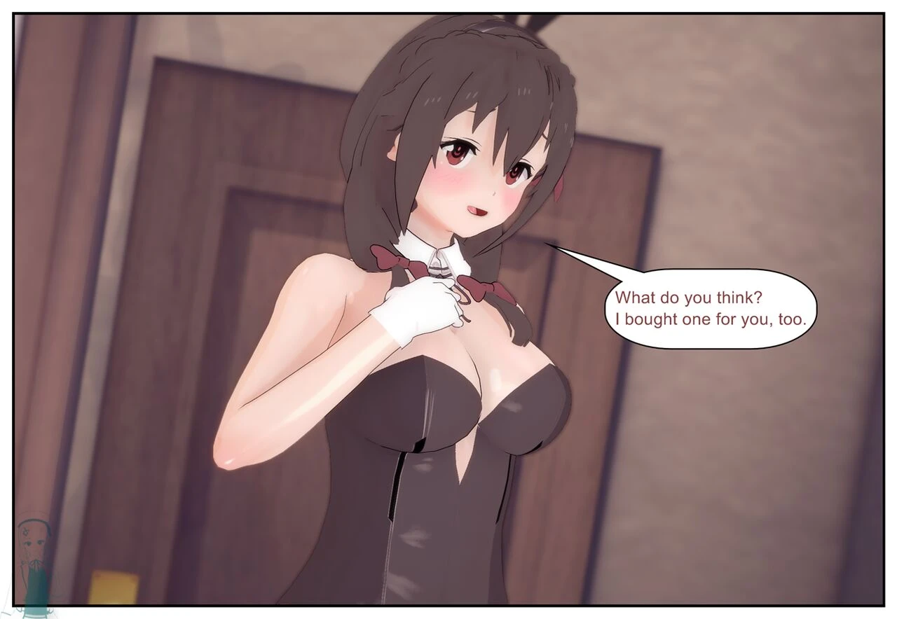 Konosuba Skinsuit Potion 4 porn comic picture 12