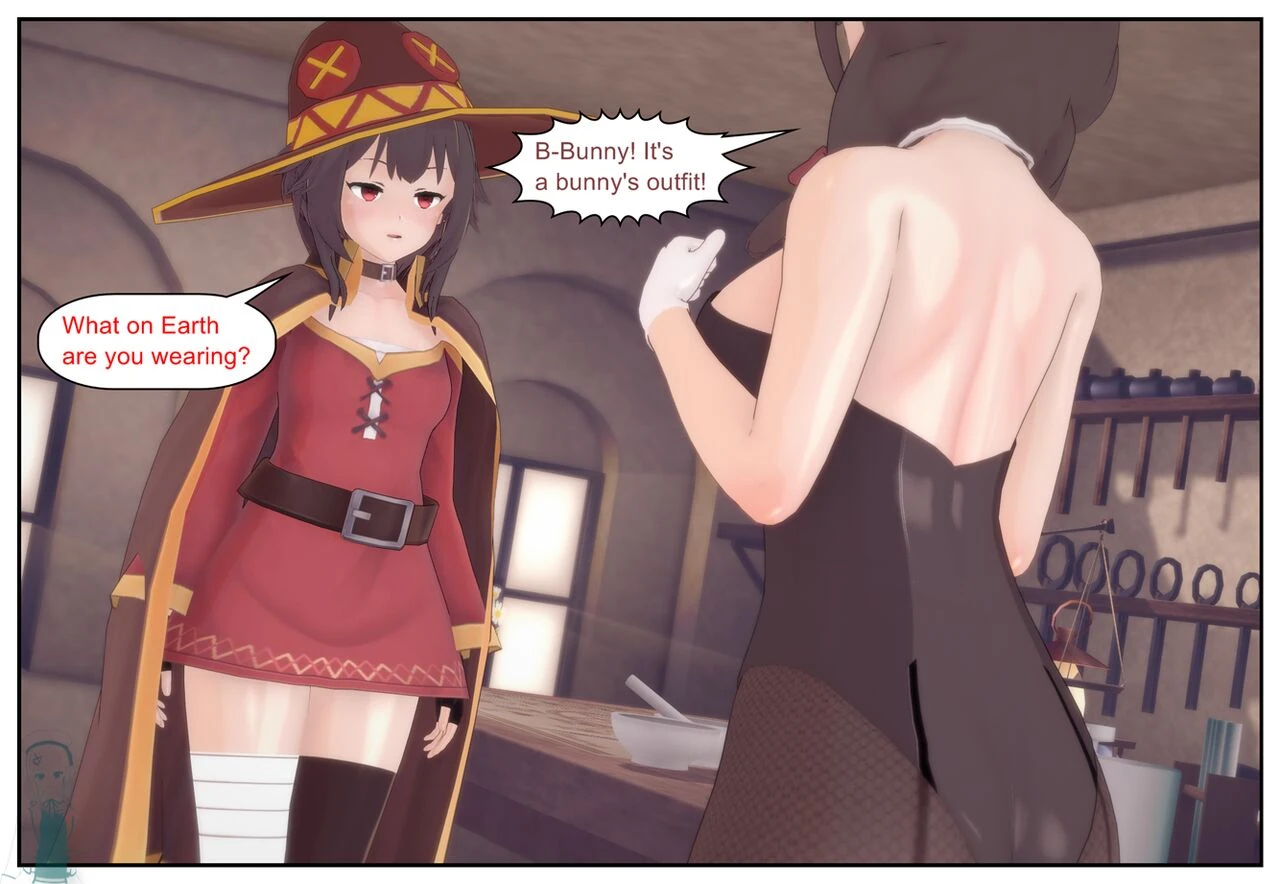 Konosuba Skinsuit Potion 4 porn comic picture 13