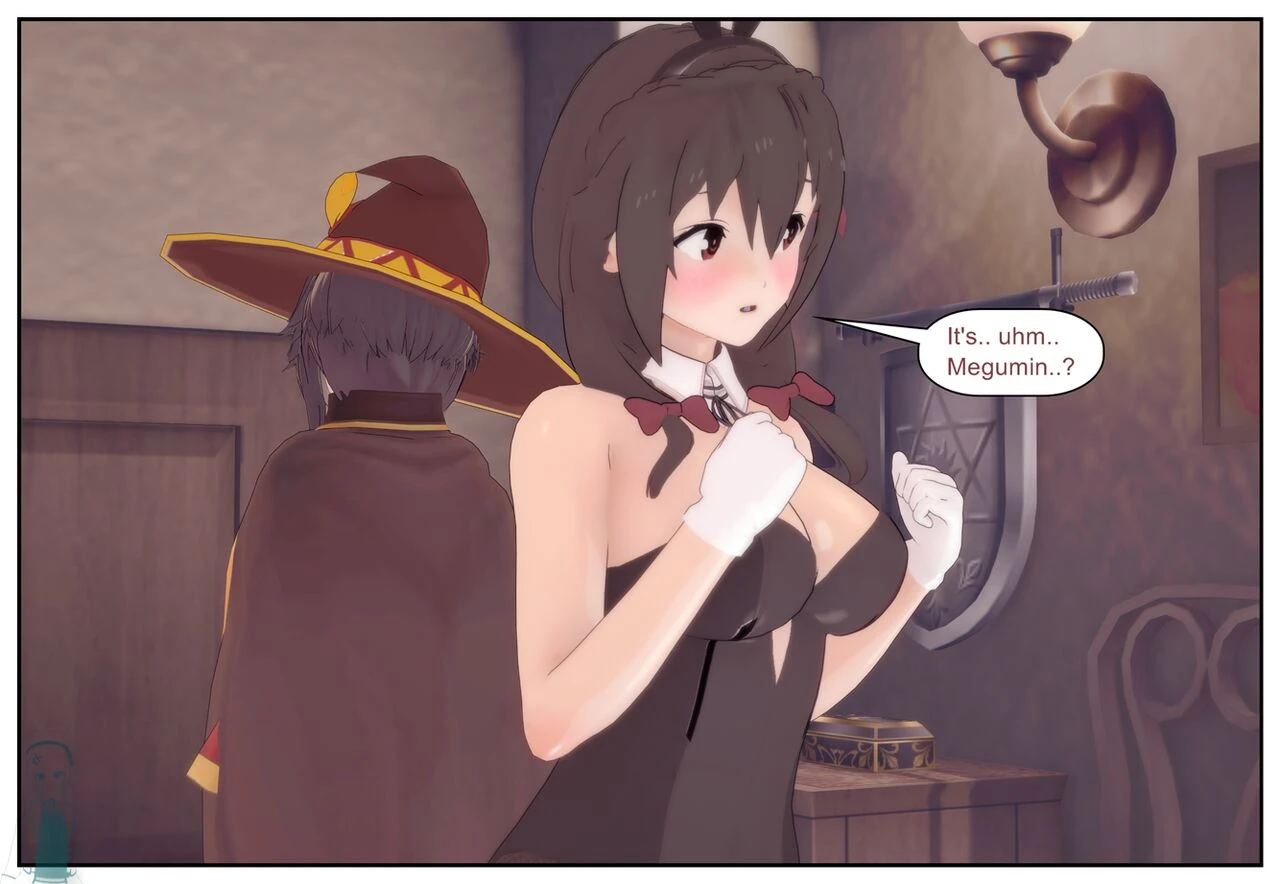 Konosuba Skinsuit Potion 4 porn comic picture 14