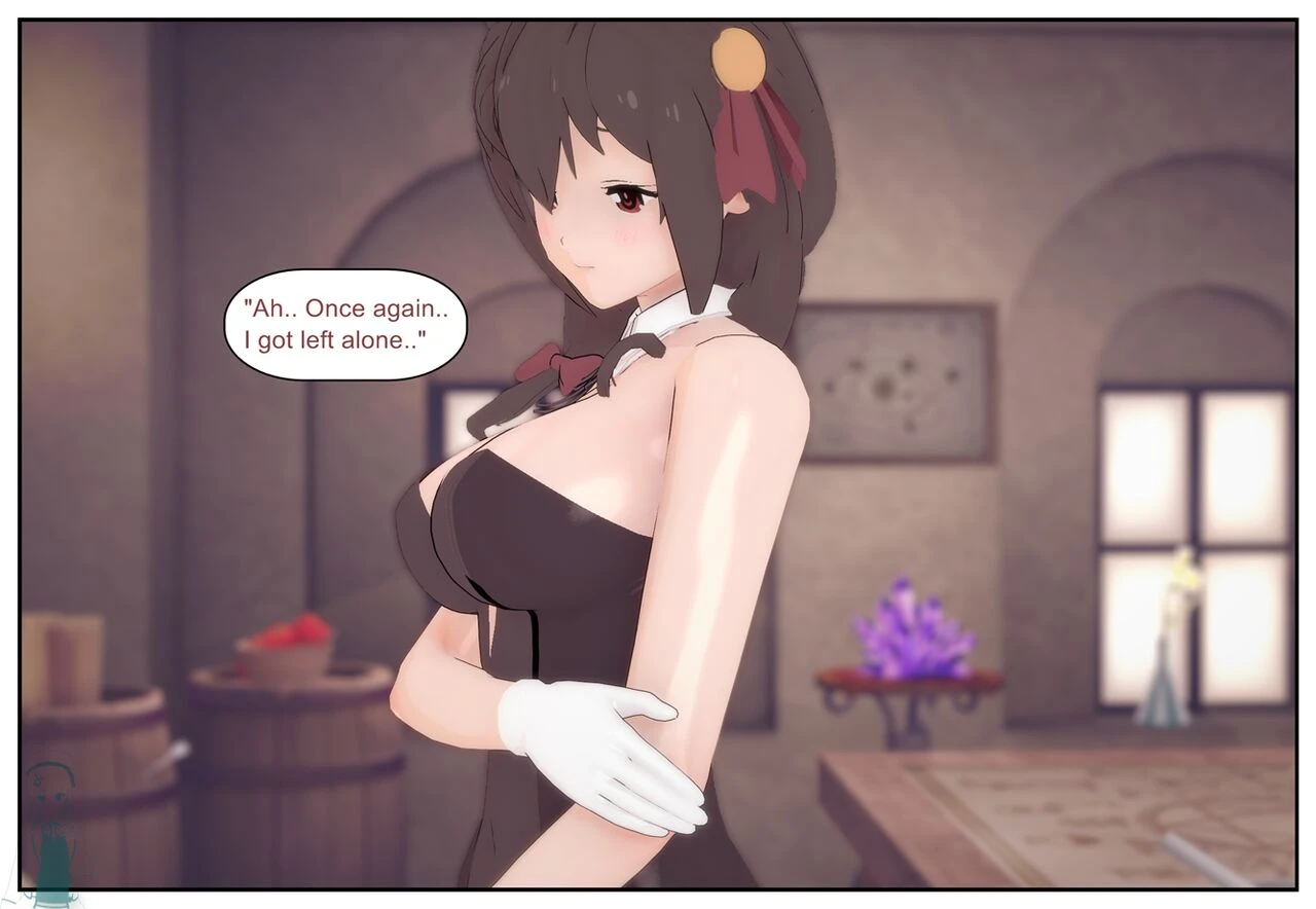 Konosuba Skinsuit Potion 4 porn comic picture 15