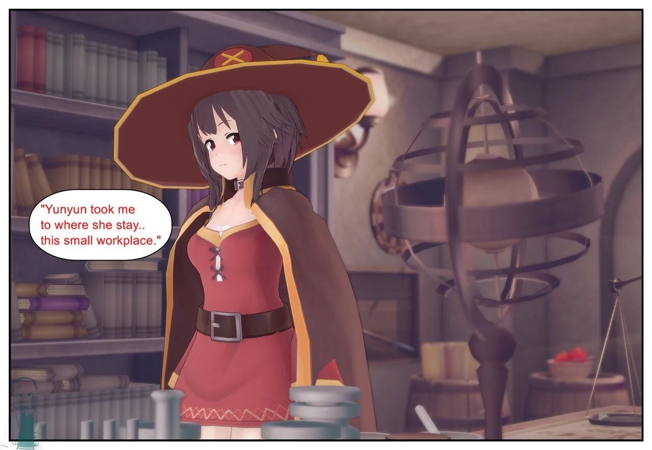 Konosuba Skinsuit Potion 4 porn comic picture 8