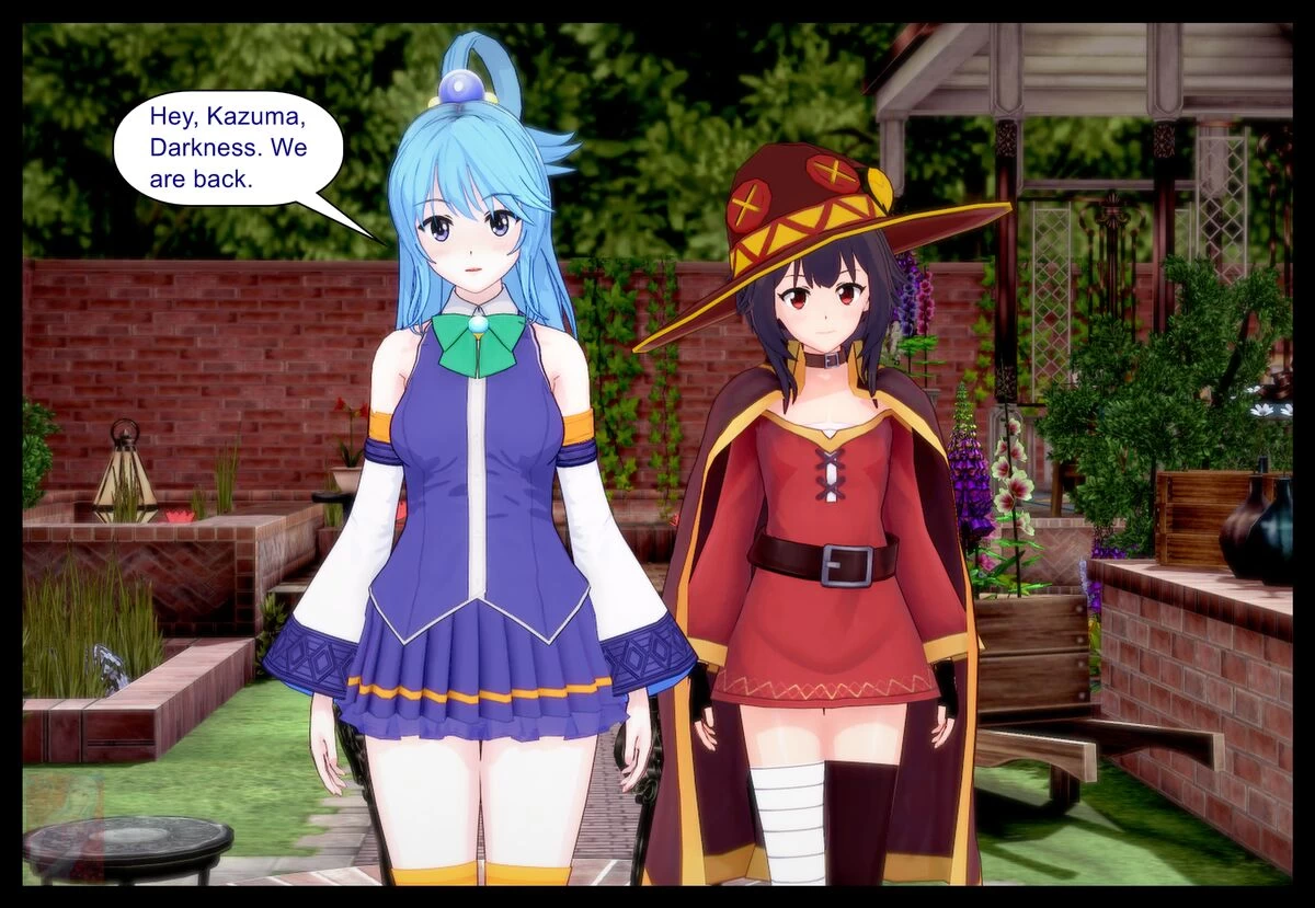 Konosuba Skinsuit Potion P3 porn comic picture 3