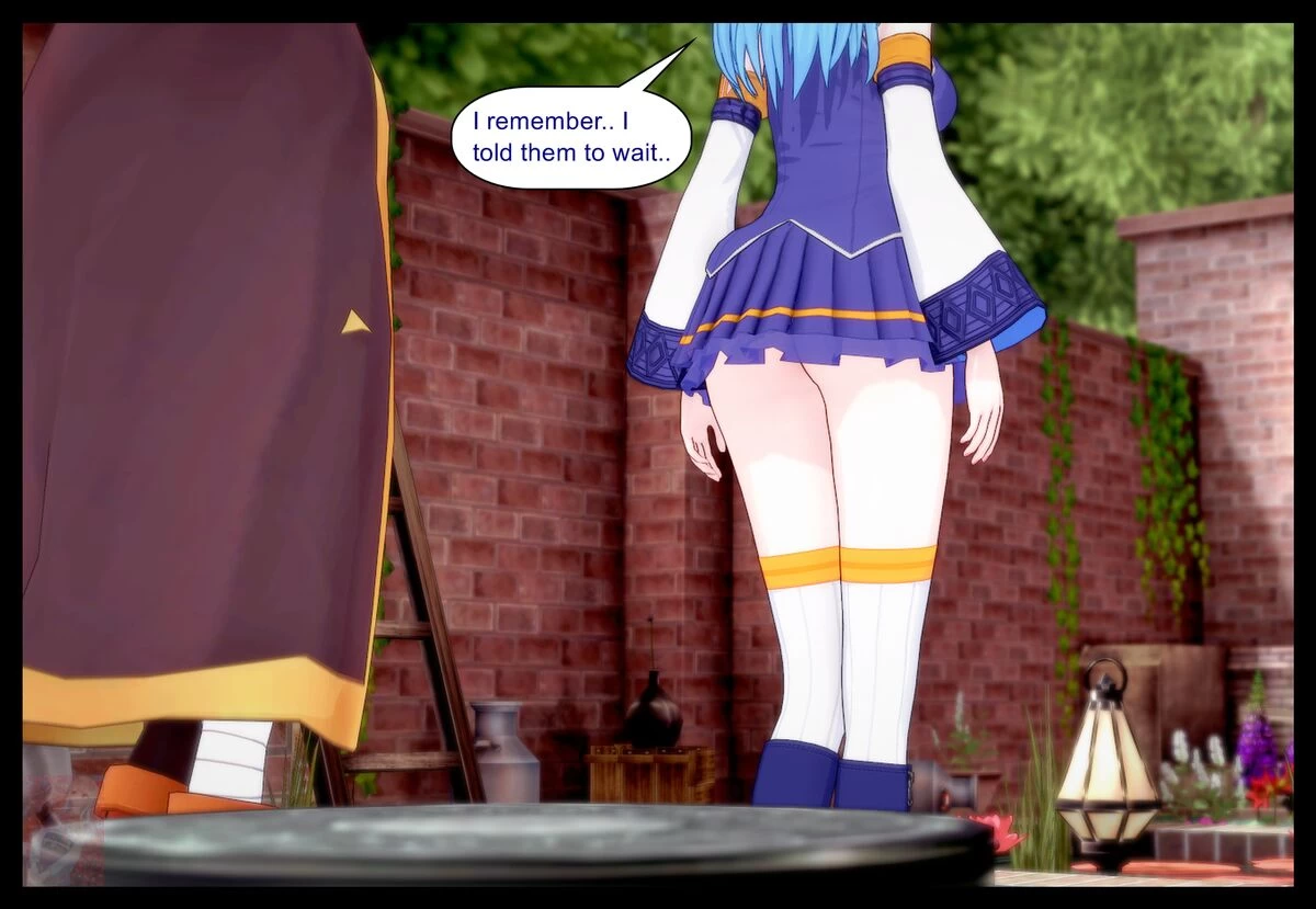 Konosuba Skinsuit Potion P3 porn comic picture 4