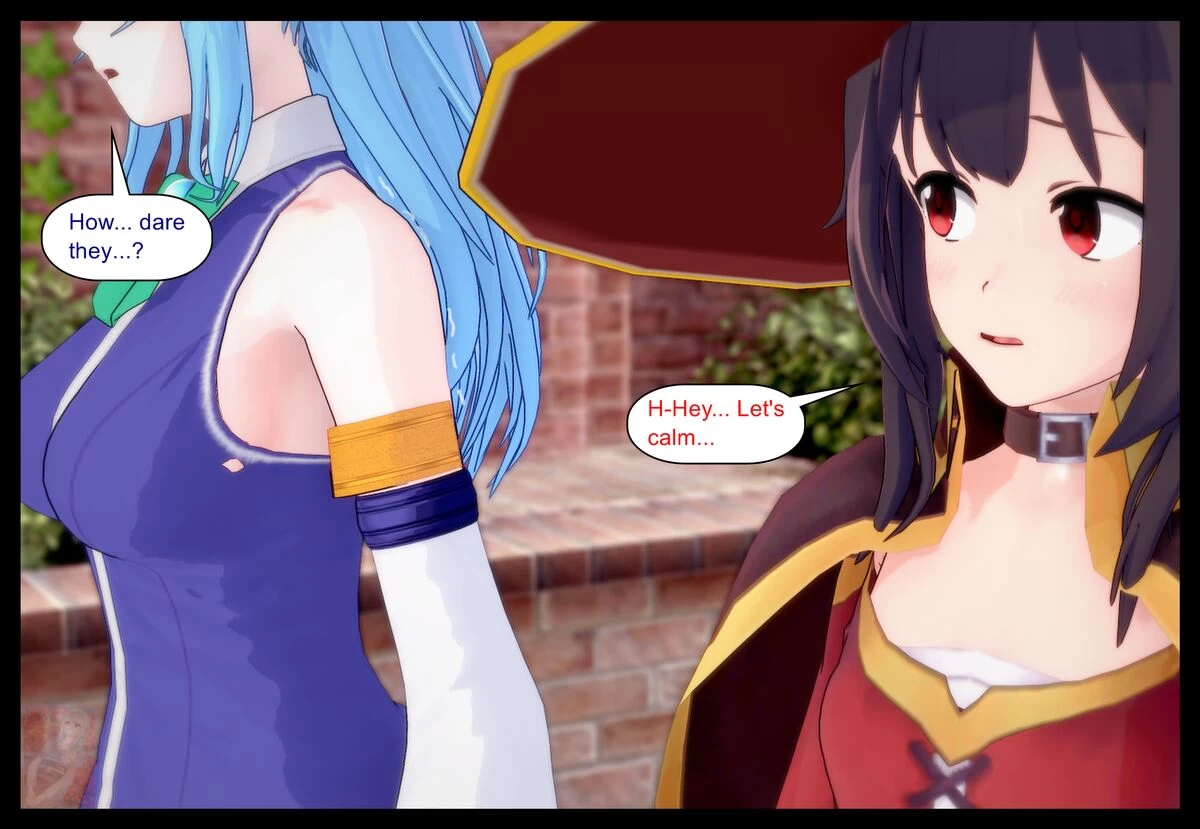 Konosuba Skinsuit Potion P3 porn comic picture 6