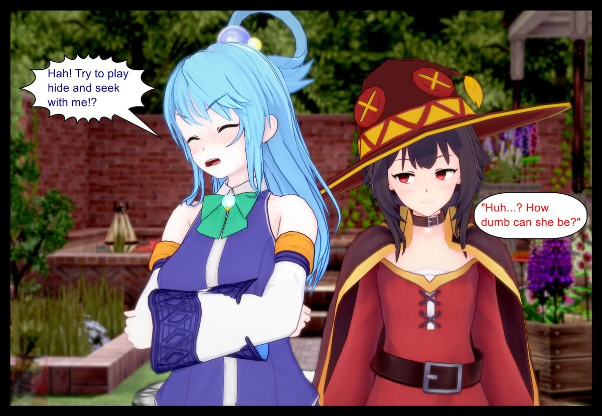 Konosuba Skinsuit Potion P3 porn comic picture 7