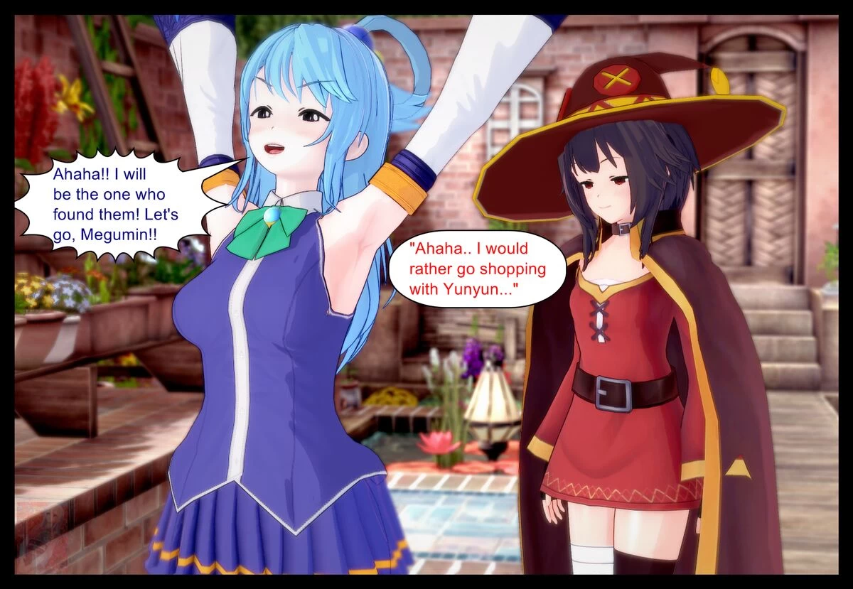 Konosuba Skinsuit Potion P3 porn comic picture 8